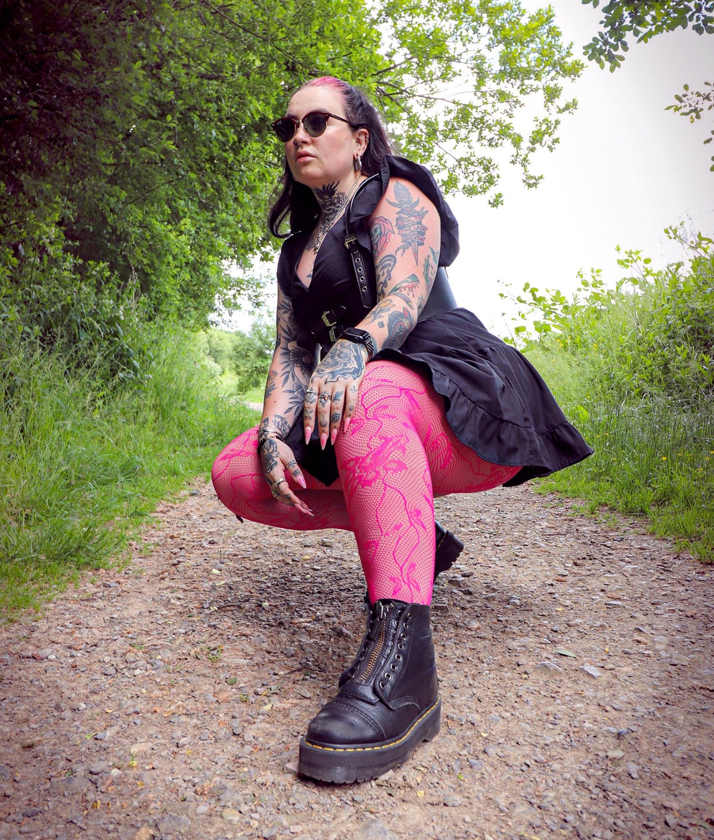 Fishnets - Pomegranate